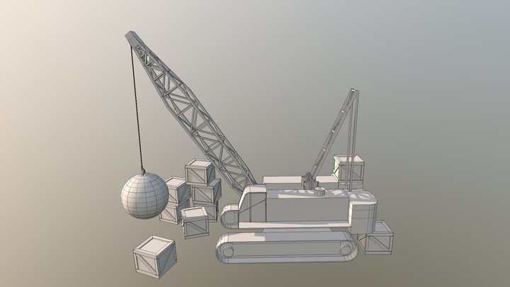 Cranecrawler2 3D Model