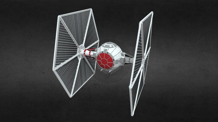 Iden TIE 3D Model