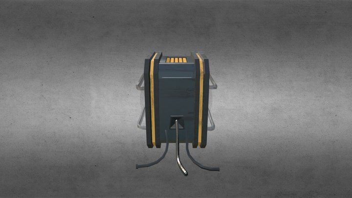 Energy box 3D Model