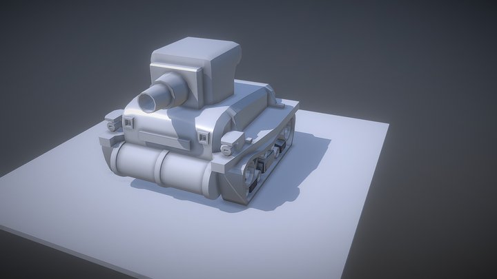 Tank from Mur 3D Model