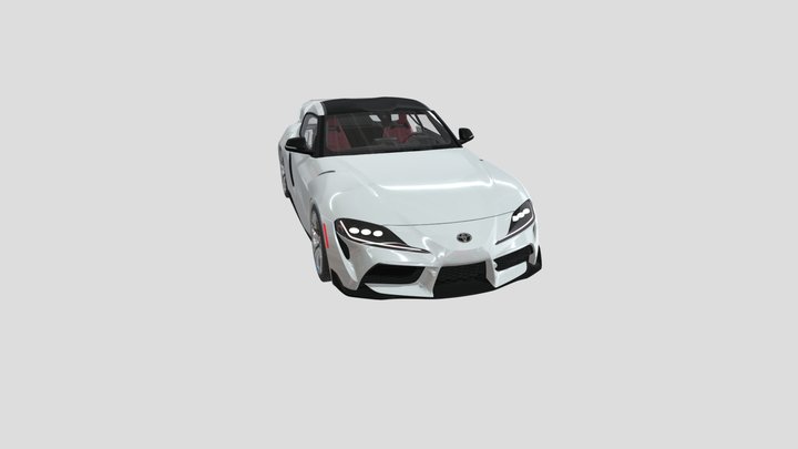 Toyota Supra 3D Model