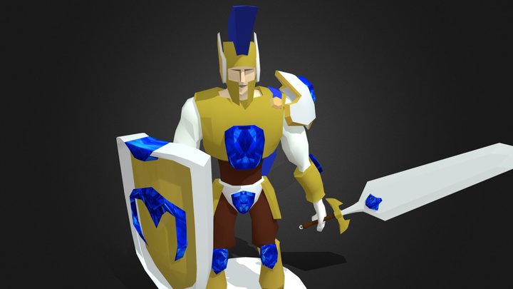 Caballero de Lazuli 3D Model