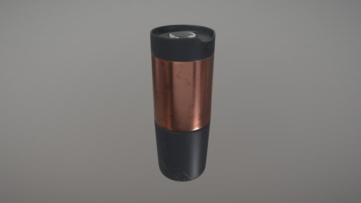 Simple coffee mug 3D Model
