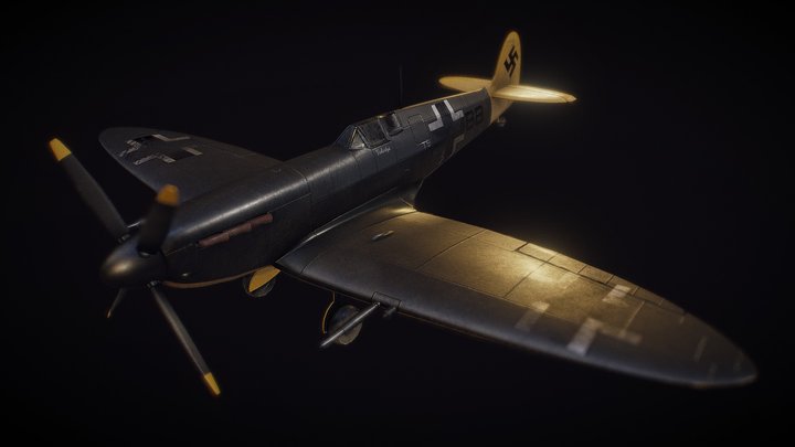 Zirkus Rosarius Spitfire 3D Model