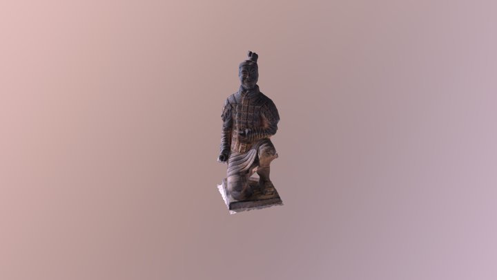 Qin Terracotta Soldier 3D Model