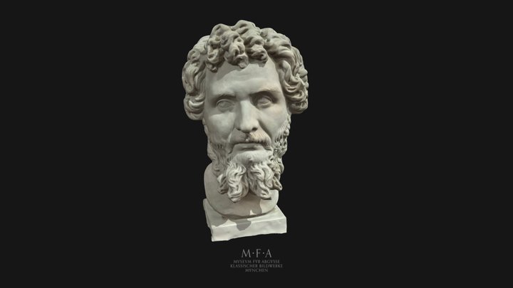 Bildnis des Septimius Severus 3D Model