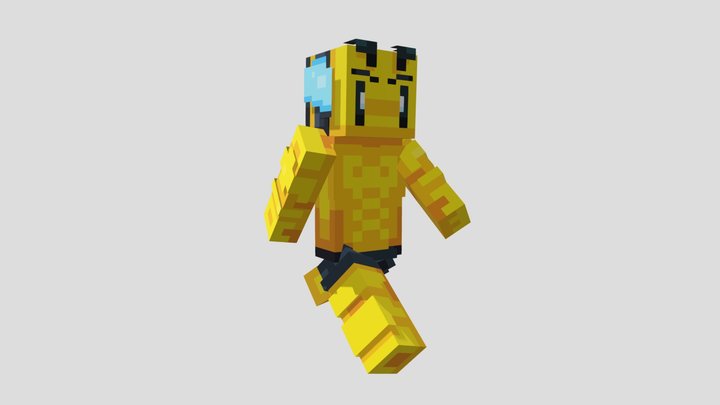 Buff Bee 3D Model