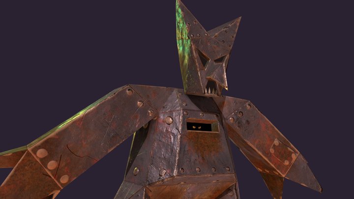 Mecha Imp Medievil psx 3D Model