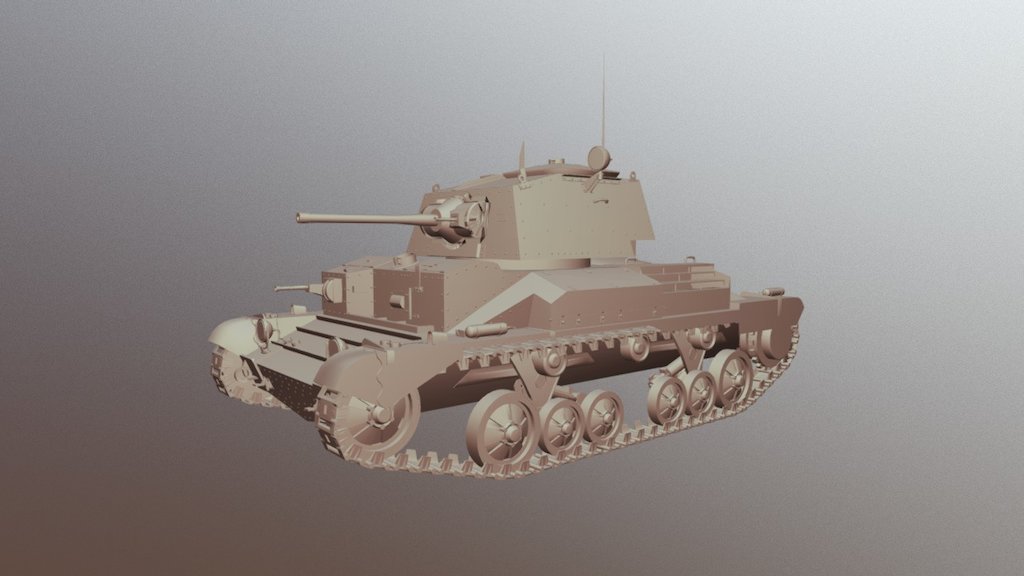 Cruiser, Mk II (A10) British WW2 Tank