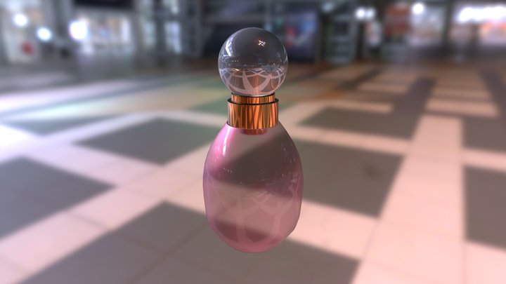 Perfume Bottle 3D Model