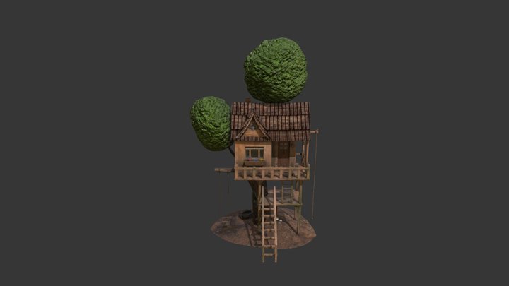 3D Modeling Treehouse Assignment 3D Model