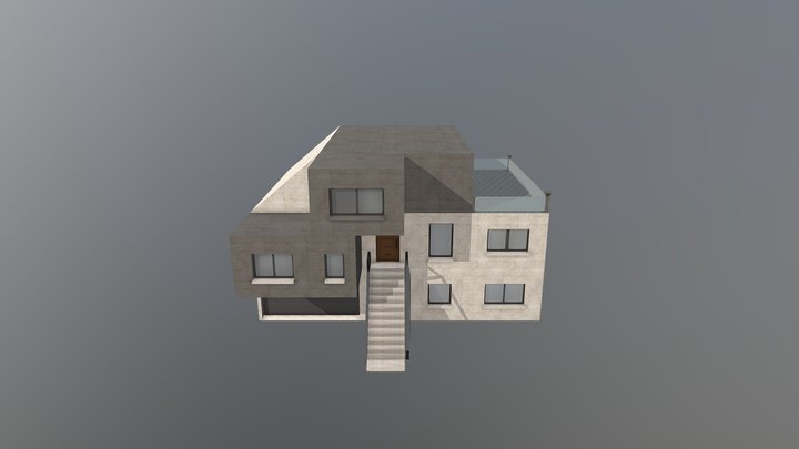 Modern house 3D Model