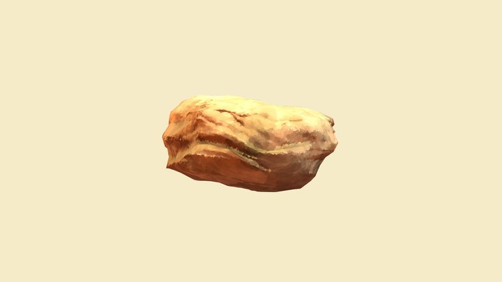 Stilyzed Game Ready Desert Rock 4 3D Model
