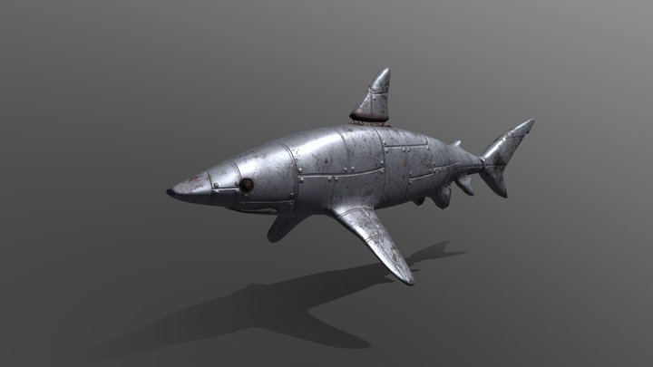 Roboshark 3D Model
