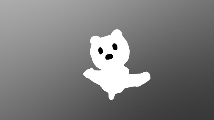 Polar bear dancing 3D Model
