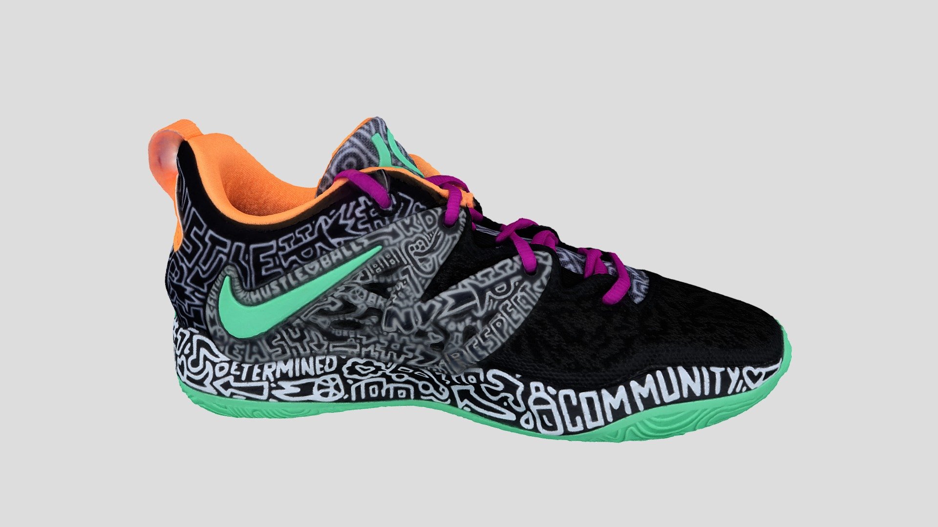 2023년 나이키 농구화 /New product Nike basketball shoes — Sketchfab embed 3D viewer