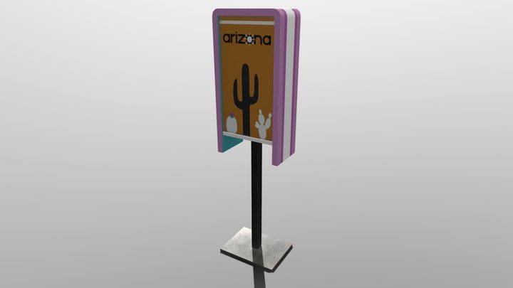 Arizona Telephone Booth 3D Model