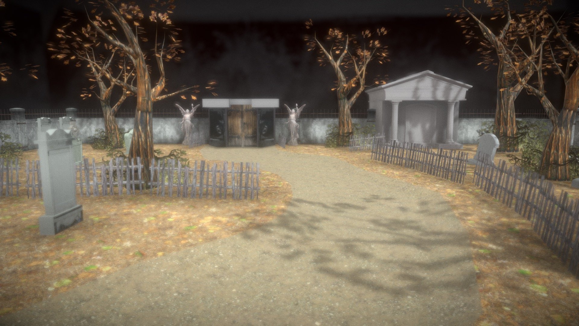Small Cemetery - Download Free 3D model by Katydid (@Katydid.) [86146d7 ...