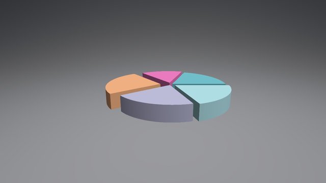Info Graphs3D PIE 3D Model