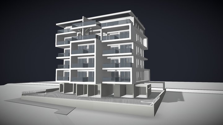 K R Residence 3D Model