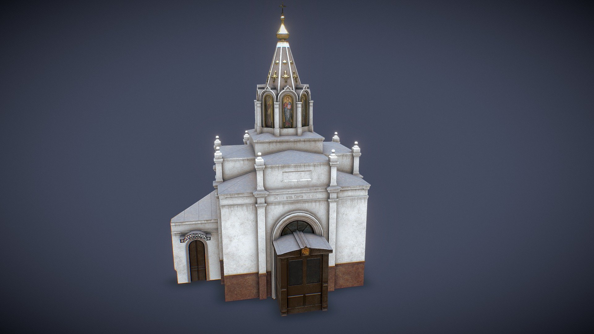 Sergius of Radonezh chapel — Sketchfab embed 3D viewer