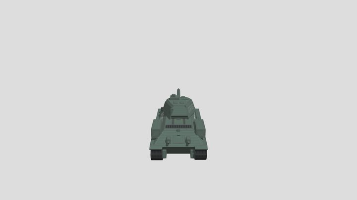 T-34 85 3D Model