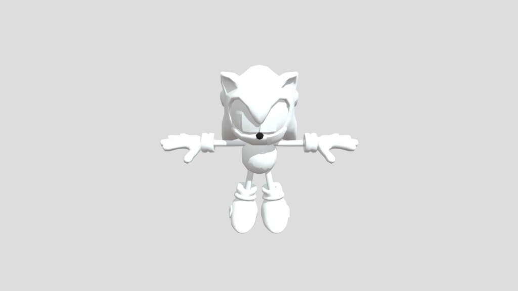 Classic Sonic SSS (RIGGED)