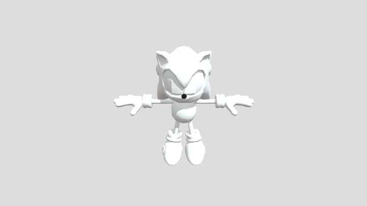 Classic Sonic SSS (RIGGED)