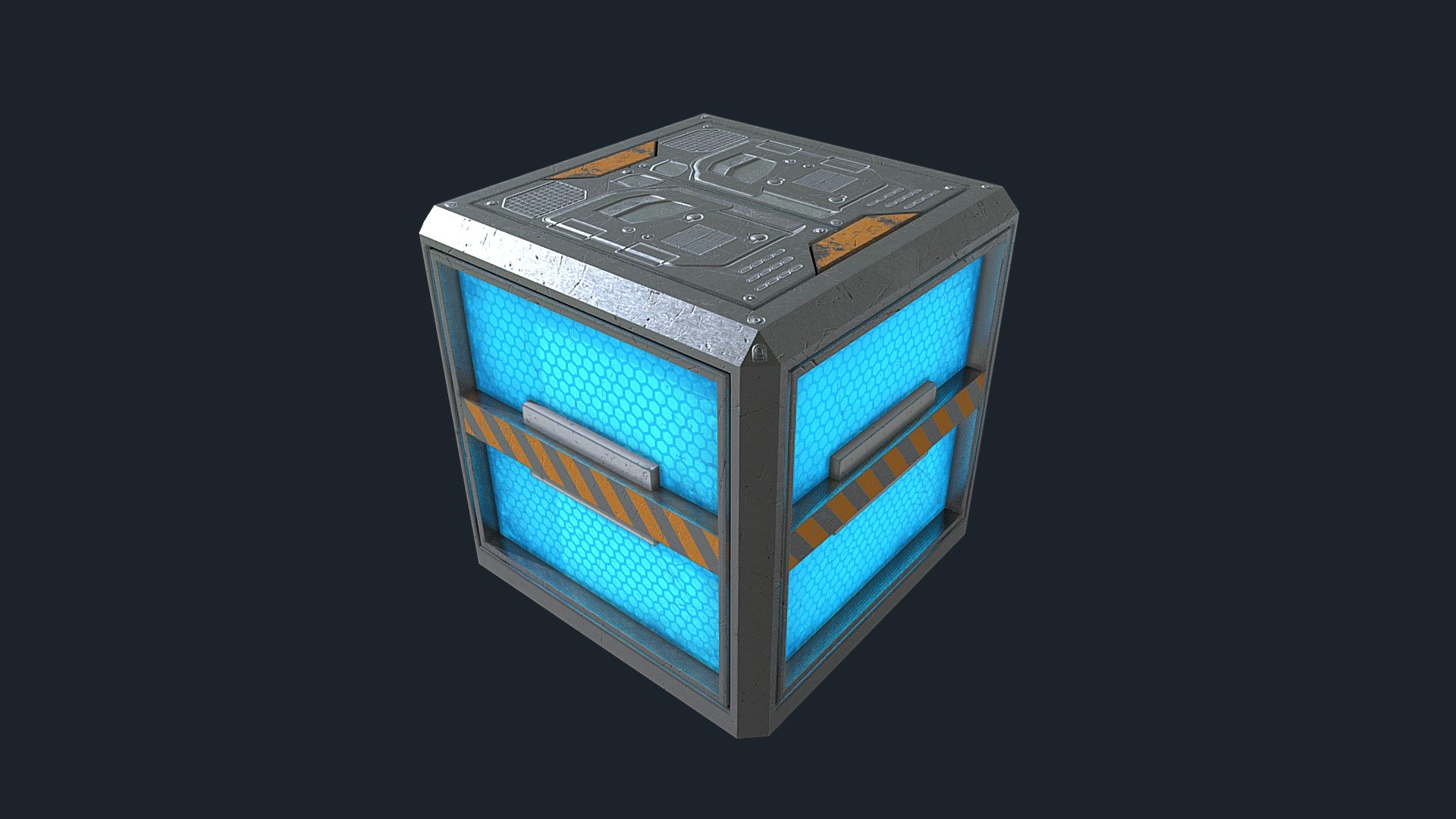 SyFy Crate - 3D model by Dustin T. Daniels (@dustin.t.daniels) [86177f3 ...