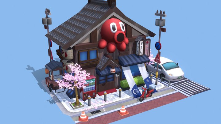 Shop 3D Model