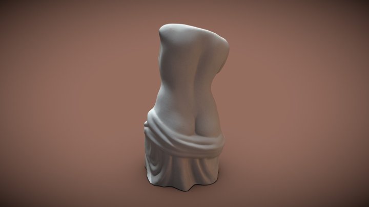 Statue_Abgabe 3D Model