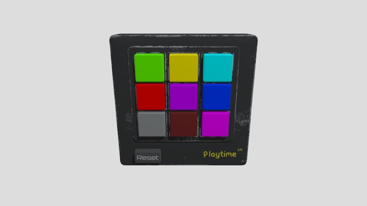 Poppy playtime chapter 1 securitykeypad – Kostenloses 3D-Modell STL