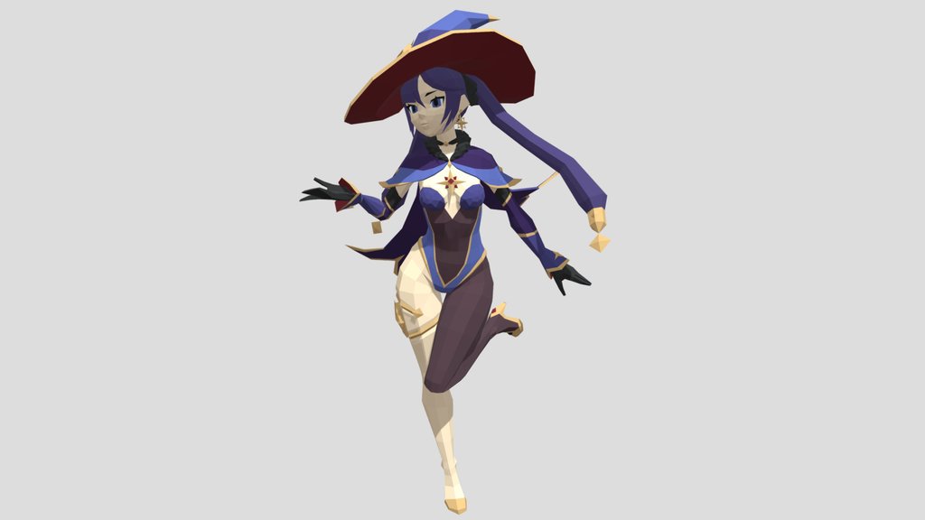 Mona low poly