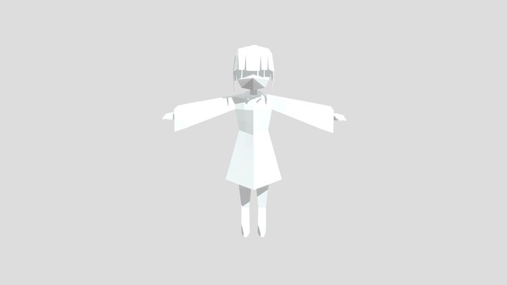LowPoly Character 3D Model