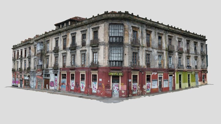Edificio El Jazmín, Plaza de Europa 3D Model