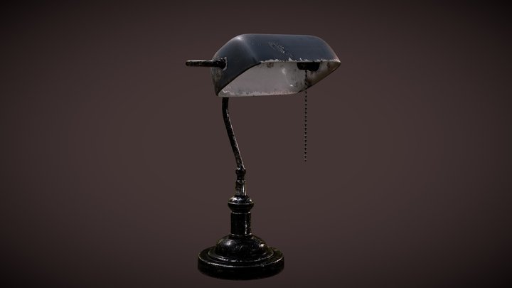 light fixture Lamp Vintage 3D Model