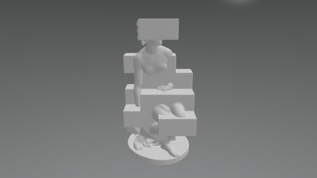N8small Venus Glitches by James Hutchinson 3D Model