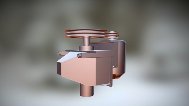 Привод спирали 90ый 3D Model