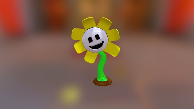 Flowey 3D Model