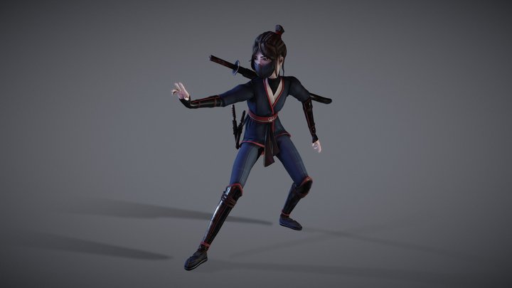 Ninja 3D Model
