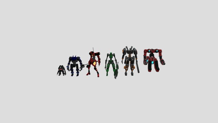 Mechs 3D Model