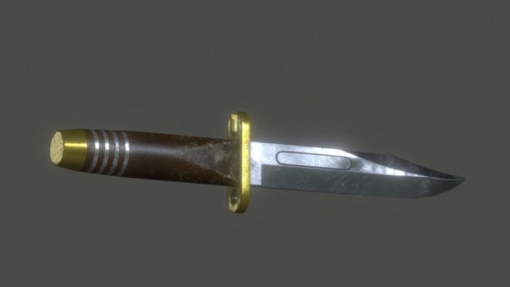 Knife 3D Model