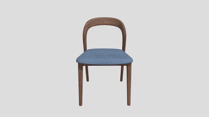 hiro I dining chair 3D Model