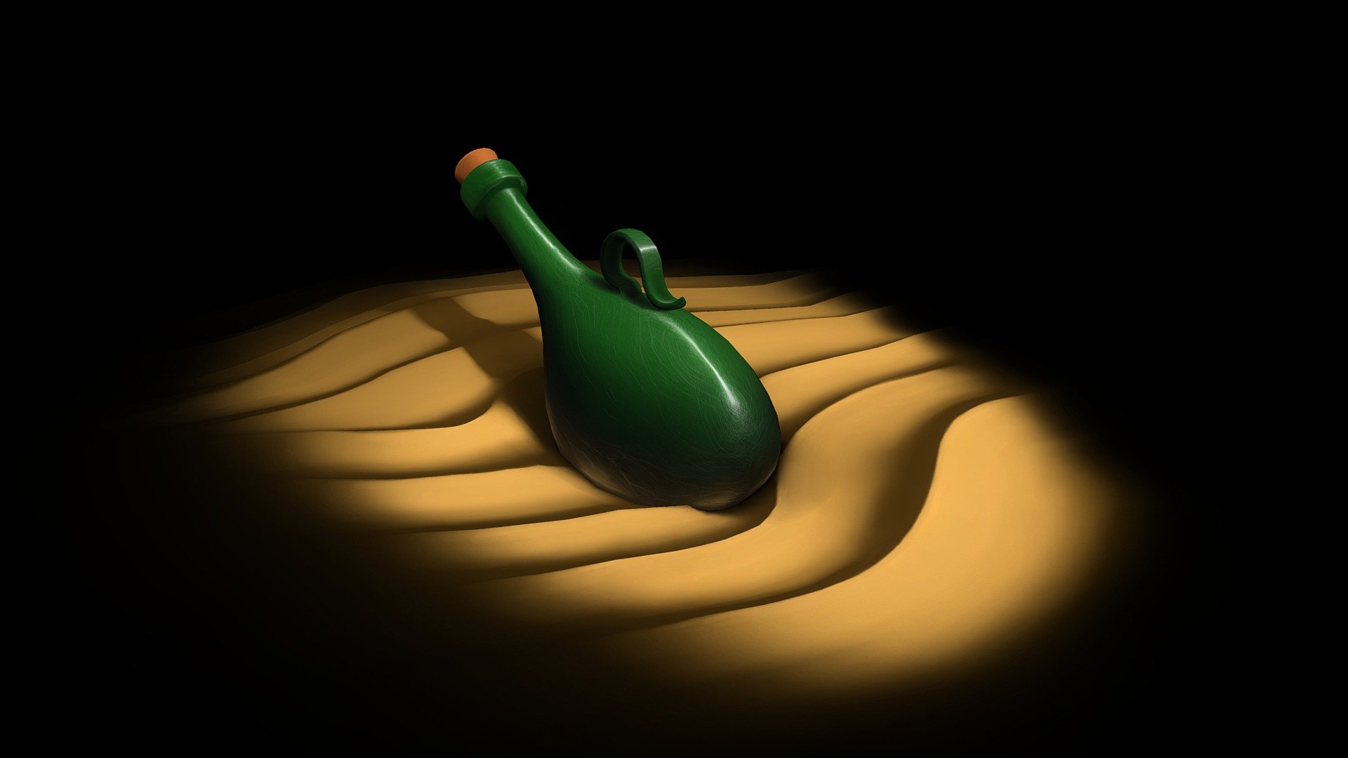 Mysterious bottle