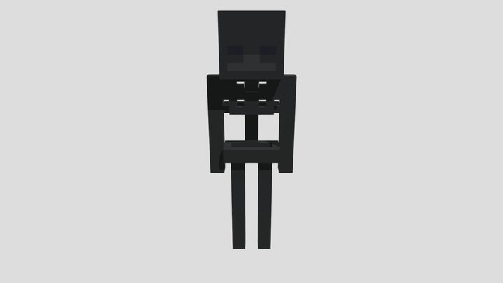 Wither Skeleton 3D Model