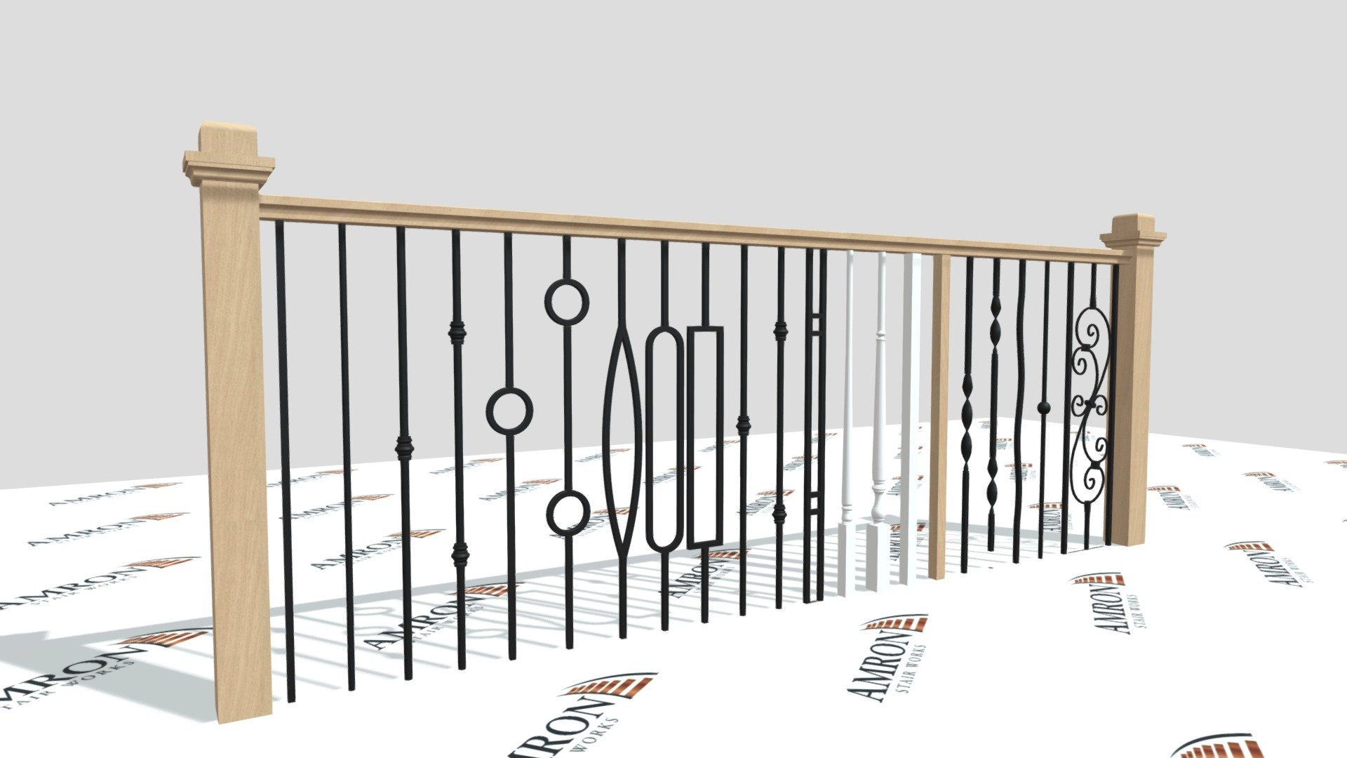 SHOWROOM Balusters (MAIN) - 3D model by AmronStairWorks [8620335 ...