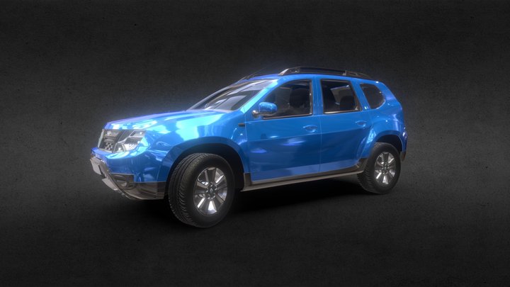 Renault Duster ZDA 2015 3D Model