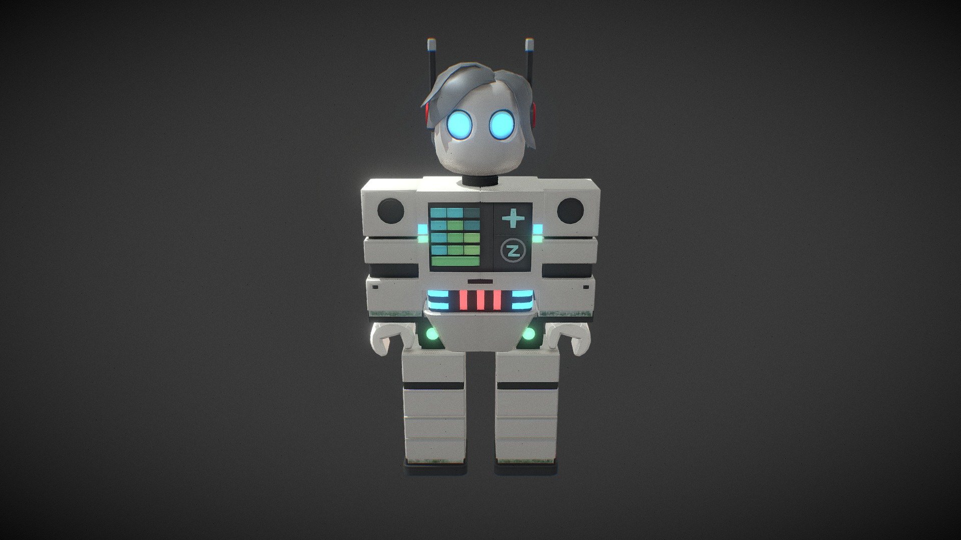 roblox character - 3D model by Devil senpai (@agrimjain1998) [8620ab6 ...