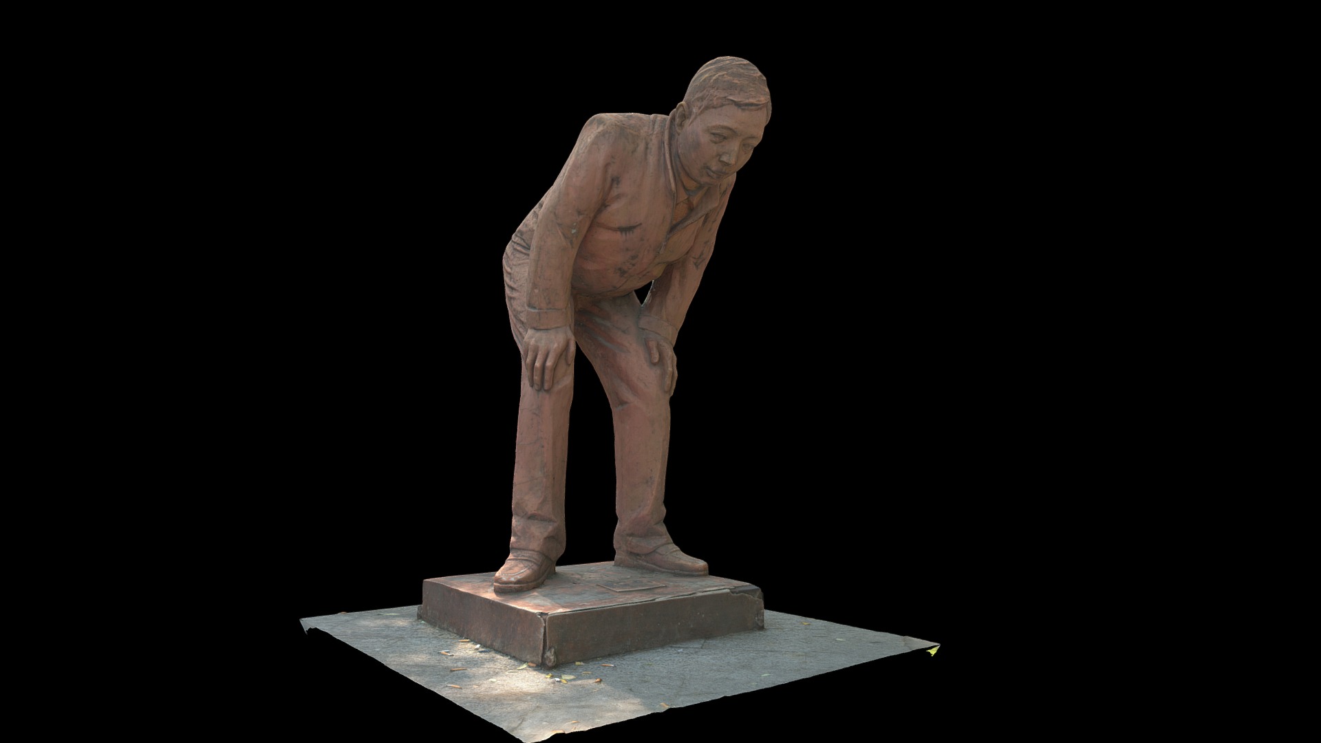 3D model 2019-09 – Beijing 43 - This is a 3D model of the 2019-09 - Beijing 43. The 3D model is about a statue of a person.