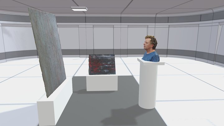 VR Scene 3D Model